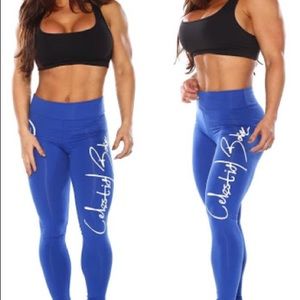 Royal Blue Celestial Bodiez Leggings